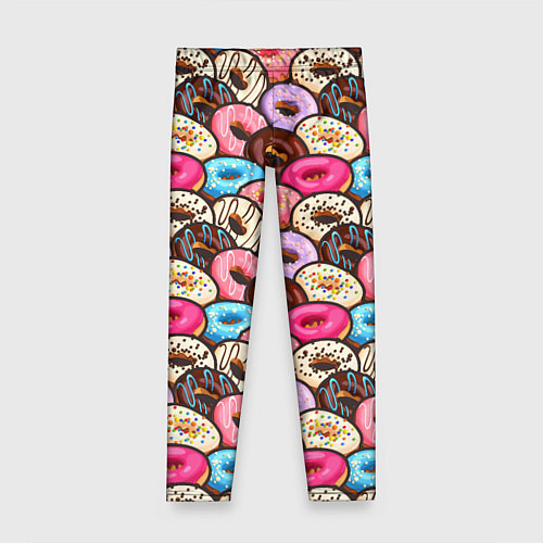 Детские легинсы Sweet donuts / 3D-принт – фото 1