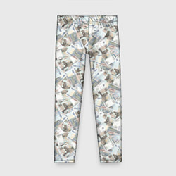 Детские легинсы Банкноты 50 рублей