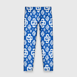 Леггинсы для девочки Blue Pattern Dope Camo Dope Street Market, цвет: 3D-принт