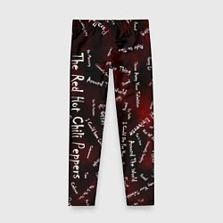Леггинсы для девочки Red Hot Chili Peppers - 2022, цвет: 3D-принт