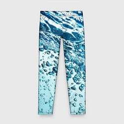 Леггинсы для девочки Wave Pacific ocean, цвет: 3D-принт