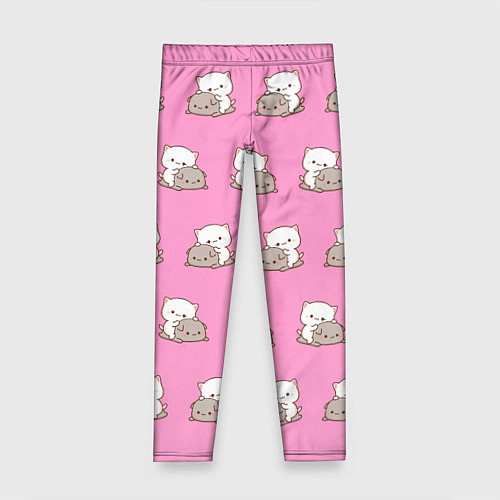 Детские легинсы Котяшки обнимашки / 3D-принт – фото 1