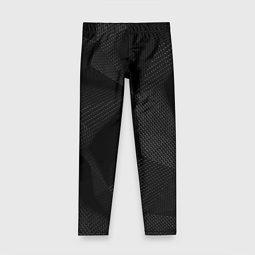 Детские легинсы КАРБОН ПОЛИГОНЫ / 3D-принт – фото 1