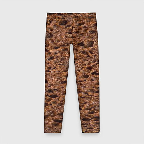 Детские легинсы Мякиш черного хлеба / 3D-принт – фото 1