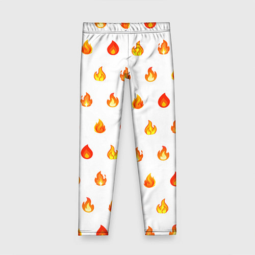 Детские легинсы Мерцающие искры на светлом / 3D-принт – фото 1