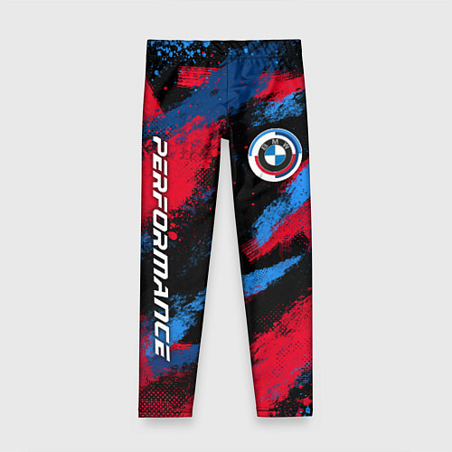 Детские легинсы Бмв - цвета м серии / 3D-принт – фото 1