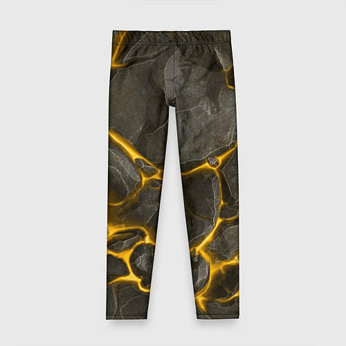 Детские легинсы Текстура монолита камня / 3D-принт – фото 1