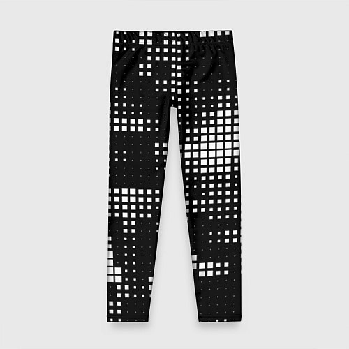 Детские легинсы Pixel art - abstraction / 3D-принт – фото 1