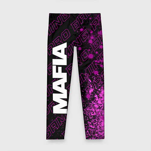 Детские легинсы Mafia pro gaming: по-вертикали / 3D-принт – фото 1