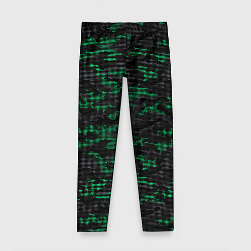 Детские легинсы Точечный камуфляжный узор Spot camouflage pattern / 3D-принт – фото 1