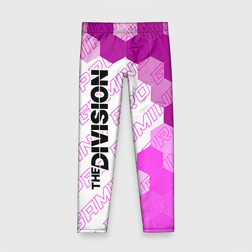Детские легинсы The Division pro gaming: по-вертикали / 3D-принт – фото 1