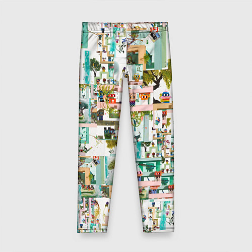 Детские легинсы NFTcity / 3D-принт – фото 1