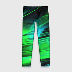 Детские легинсы Green light background