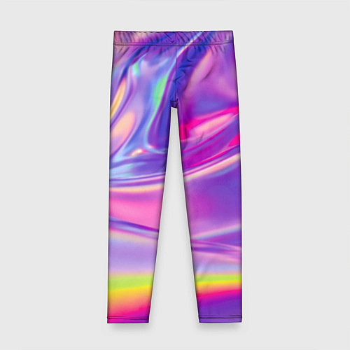 Детские легинсы Радужное северное сияние / 3D-принт – фото 1