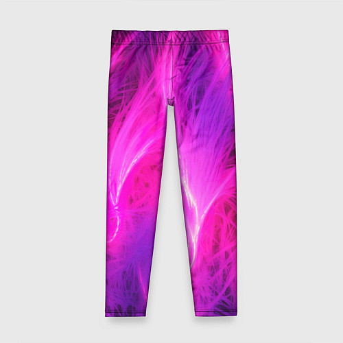 Детские легинсы Pink abstract texture / 3D-принт – фото 1