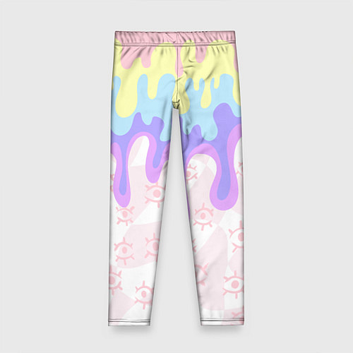 Детские легинсы Млечный взгляд / 3D-принт – фото 1