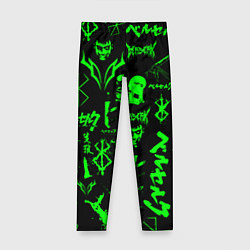 Детские легинсы Berserk neon green