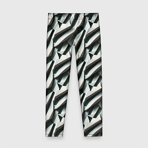 Детские легинсы Вертикальные полосы / 3D-принт – фото 1