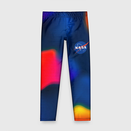 Детские легинсы Nasa gradient sportcolor / 3D-принт – фото 1