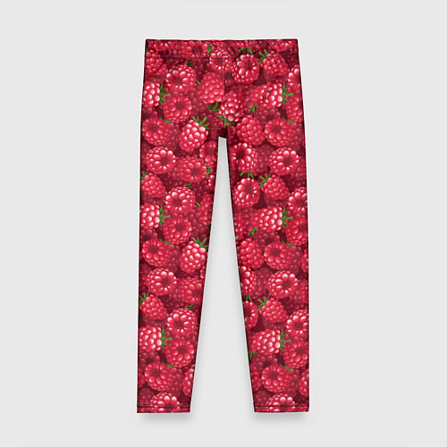 Детские легинсы Малина ягода / 3D-принт – фото 1