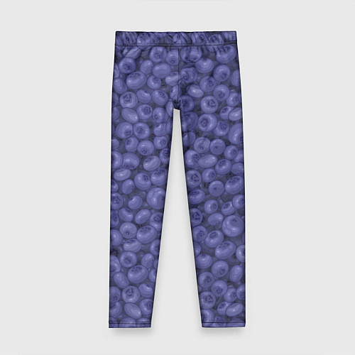 Детские легинсы Черника ягода / 3D-принт – фото 1
