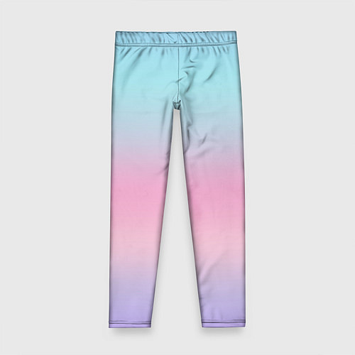 Детские легинсы Холодный голографический градиент / 3D-принт – фото 1