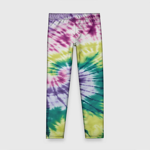Детские легинсы Тай-дай скруточка / 3D-принт – фото 1