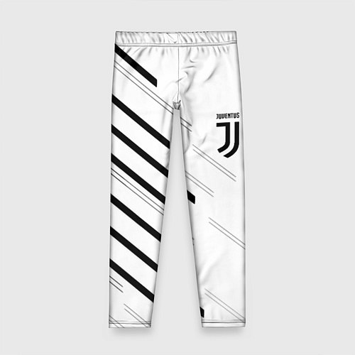 Детские легинсы Juventus sport geometry / 3D-принт – фото 1