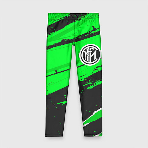 Детские легинсы Inter sport green / 3D-принт – фото 1