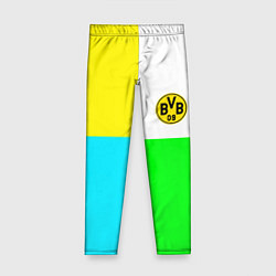 Леггинсы для девочки Borussia color cport, цвет: 3D-принт