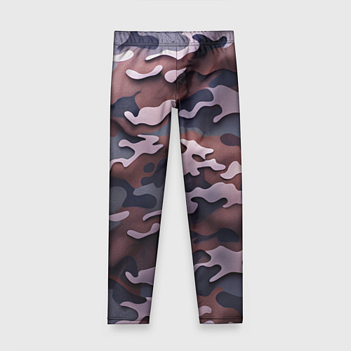 Детские легинсы Камуфляж-грязь / 3D-принт – фото 1