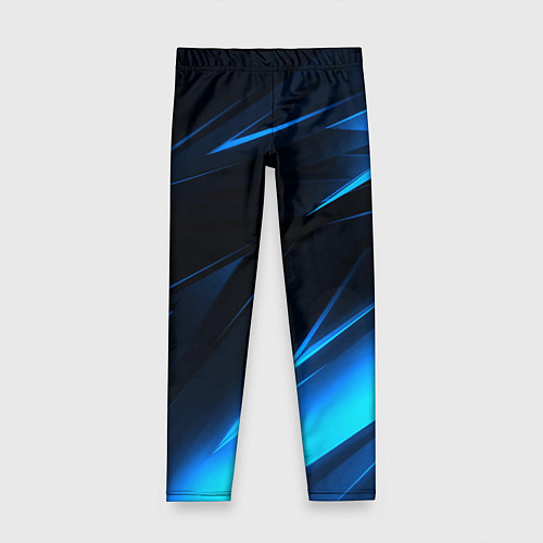 Детские легинсы Грани неоновые текстура / 3D-принт – фото 1