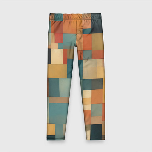 Детские легинсы Inspired by Paul Klee / 3D-принт – фото 1