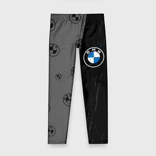 Детские легинсы Bmw performance Темный / 3D-принт – фото 1
