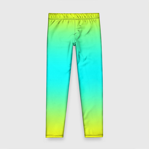 Детские легинсы Кислотный градиент абстракция / 3D-принт – фото 1