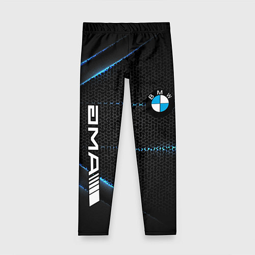 Детские легинсы BMW metal steel / 3D-принт – фото 1