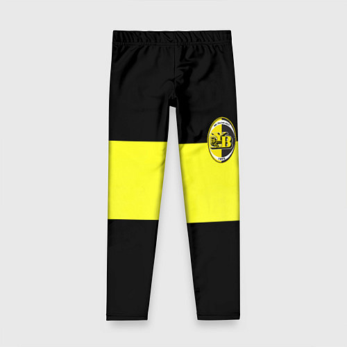 Детские легинсы Янг бойс полоса / 3D-принт – фото 1