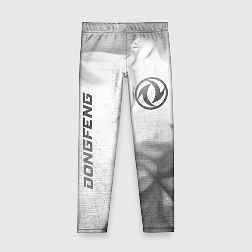 Детские легинсы Dongfeng - white gradient вертикально / 3D-принт – фото 1