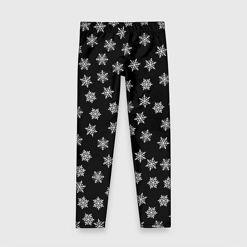 Детские легинсы Снежная ночь / 3D-принт – фото 1