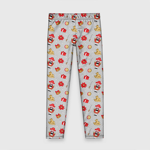 Детские легинсы Щелкунчик и игрушки / 3D-принт – фото 1