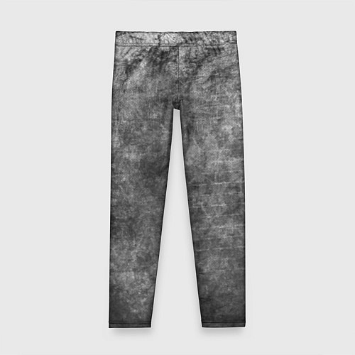 Детские легинсы Абстракция - gray wall / 3D-принт – фото 1