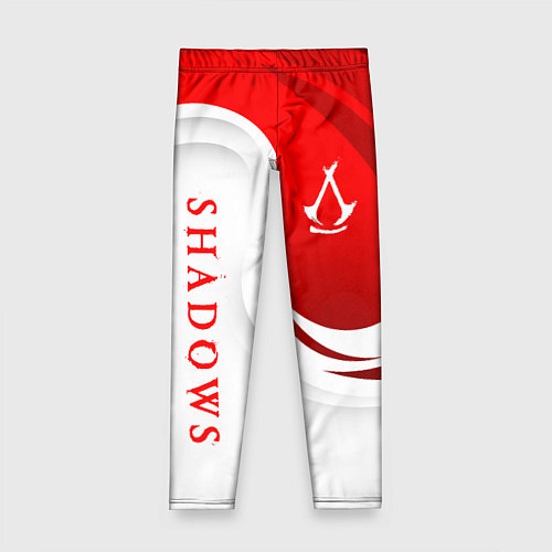 Детские легинсы Assassins creed - shadows / 3D-принт – фото 1