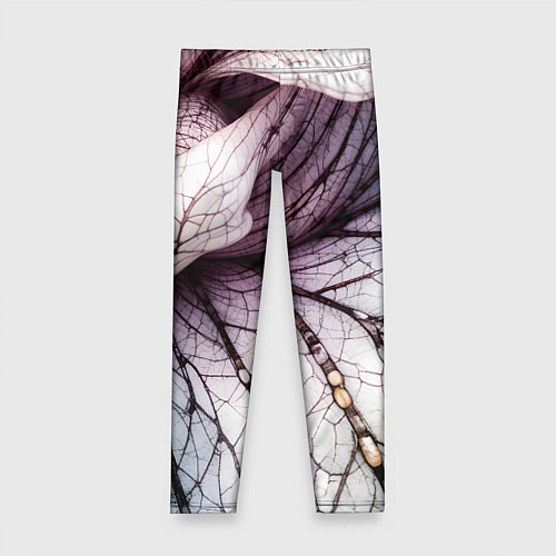 Детские легинсы Раскрытый цветок / 3D-принт – фото 1