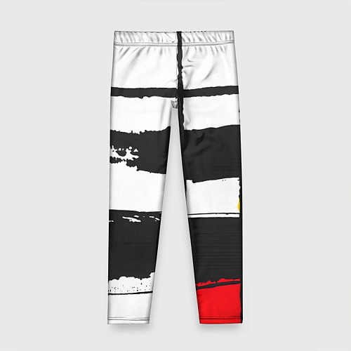 Детские легинсы В стиле пита мондриана / 3D-принт – фото 1