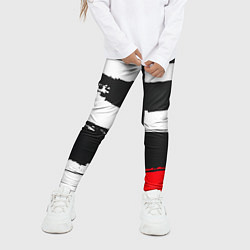 Леггинсы для девочки В стиле пита мондриана, цвет: 3D-принт — фото 2