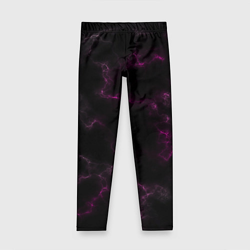 Детские легинсы Black pink / 3D-принт – фото 1