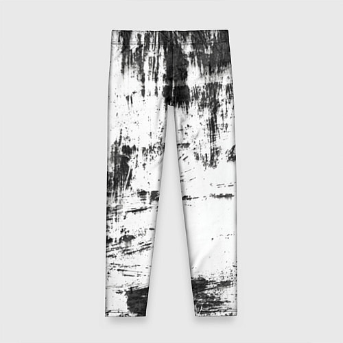 Детские легинсы Color black and white / 3D-принт – фото 1