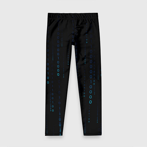 Детские легинсы Color black blue / 3D-принт – фото 1