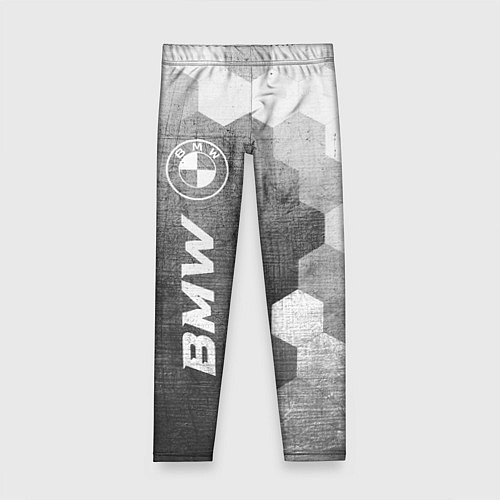 Детские легинсы BMW - grey gradient по-вертикали / 3D-принт – фото 1