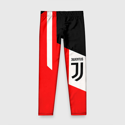 Детские легинсы Juventus sport geometry / 3D-принт – фото 1